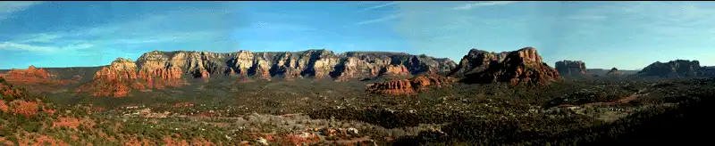 Panorama of East Sedona  – Photography by Dennis R. Ling
