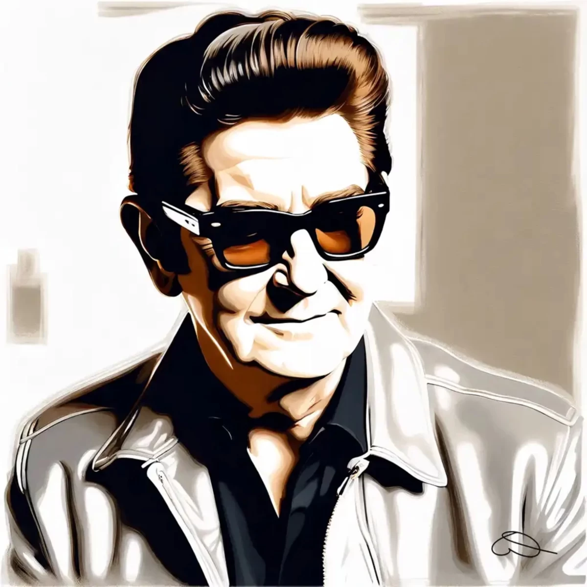 Celebrities digital art by Dennis R. Ling