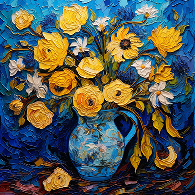 Blue Vase 1