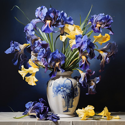 Blue Vase 4