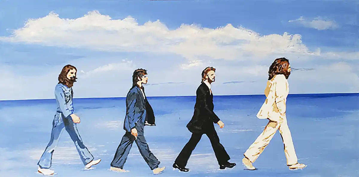 Abby Sea Walk – Acrylic on stretched canvas