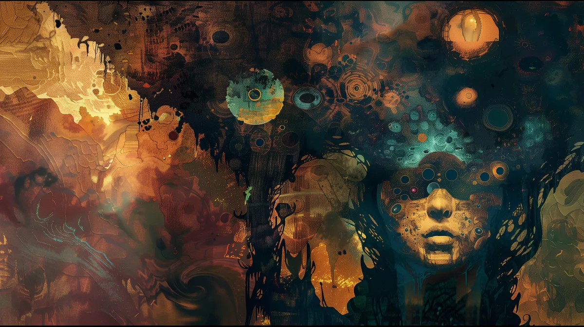 D � Abstract wallpaper by Dennis R. Ling