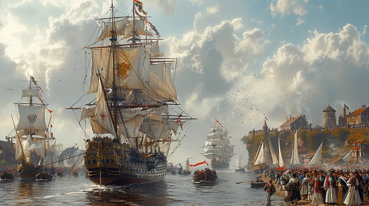 Columbus � Boat wallpaper by Dennis R. Ling