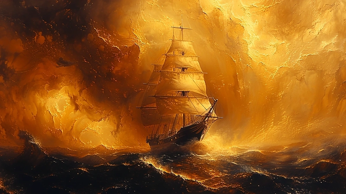 Ghostship � Boat wallpaper by Dennis R. Ling