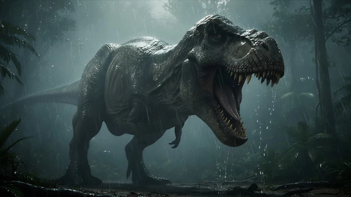 Tyrannosaurus 3 � Dinosaurs wallpaper by Dennis R. Ling