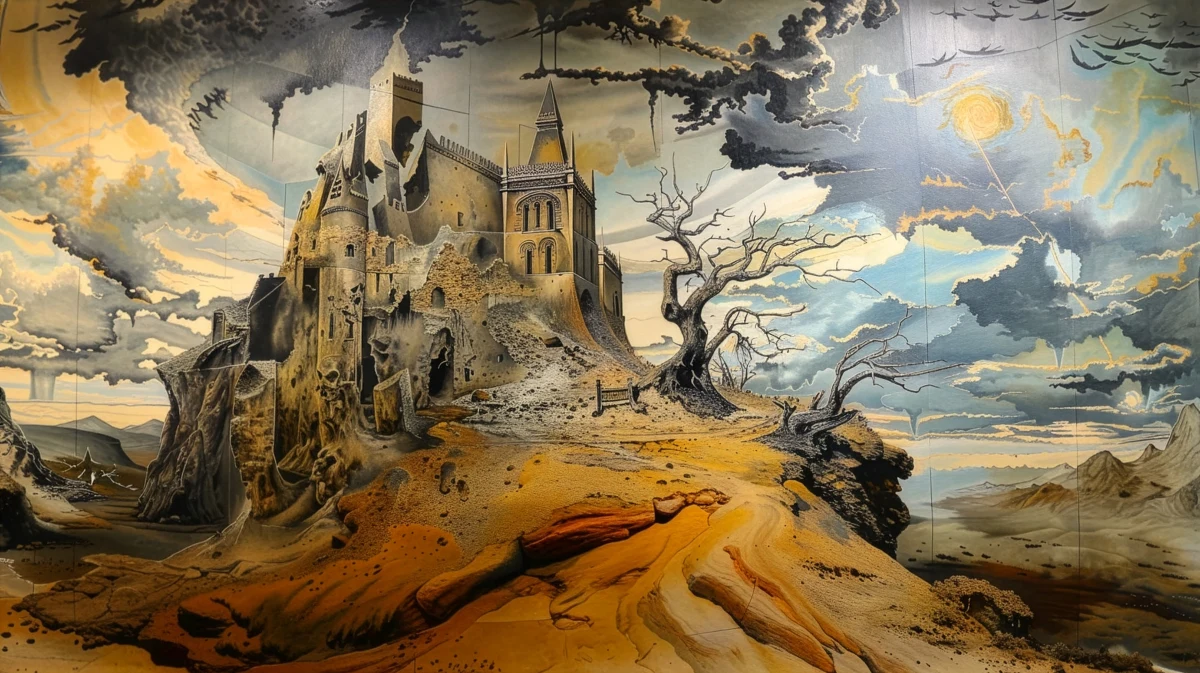 Dali Castle � Fantasy wallpaper by Dennis R. Ling