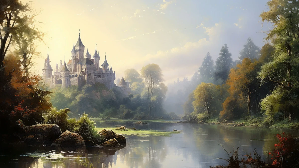 Enchanted Castle � Fantasy wallpaper by Dennis R. Ling