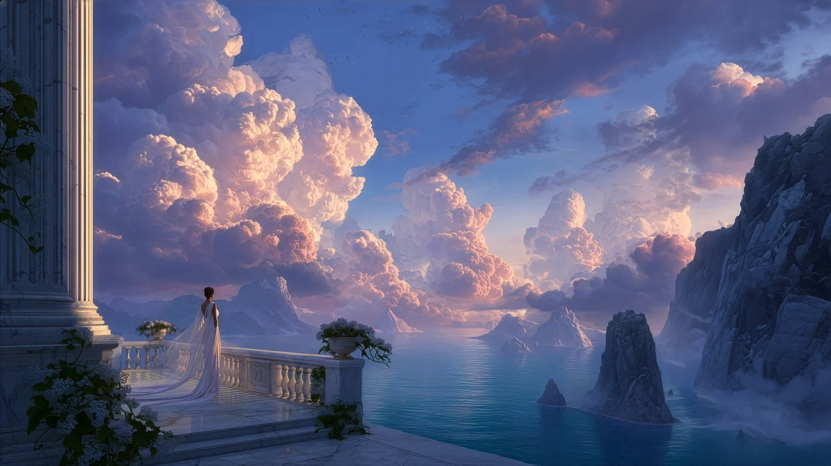Maiden N Paradise � Fantasy wallpaper by Dennis R. Ling