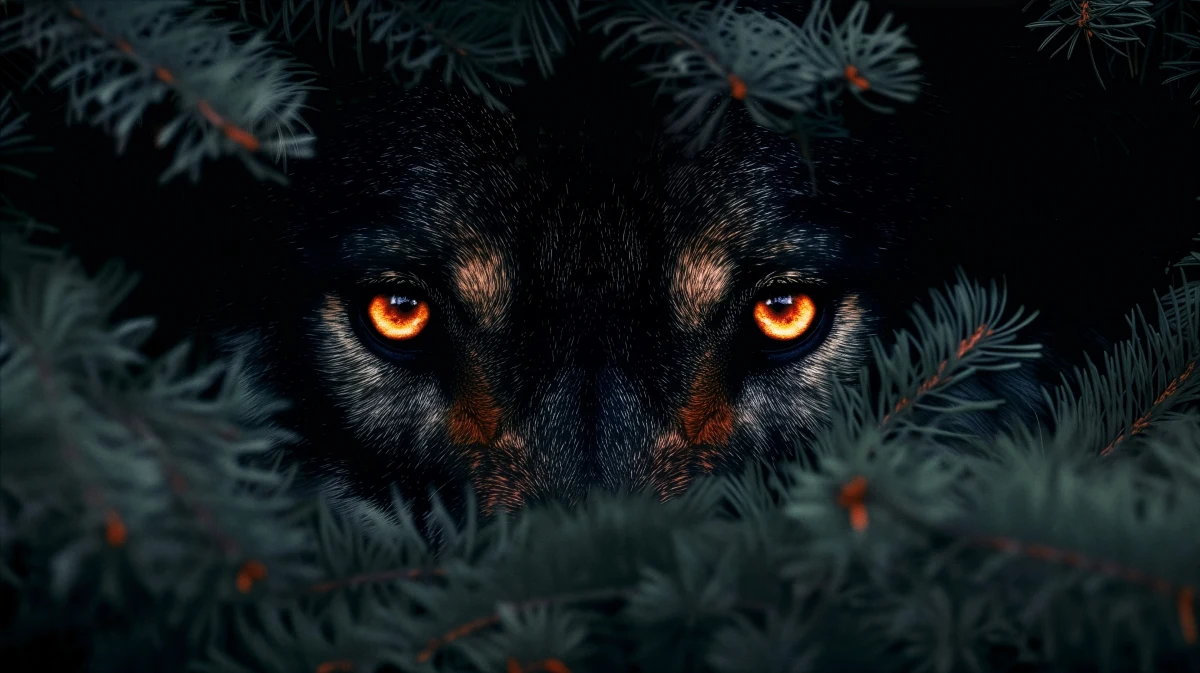 Wolf Eyes � Fantasy wallpaper by Dennis R. Ling