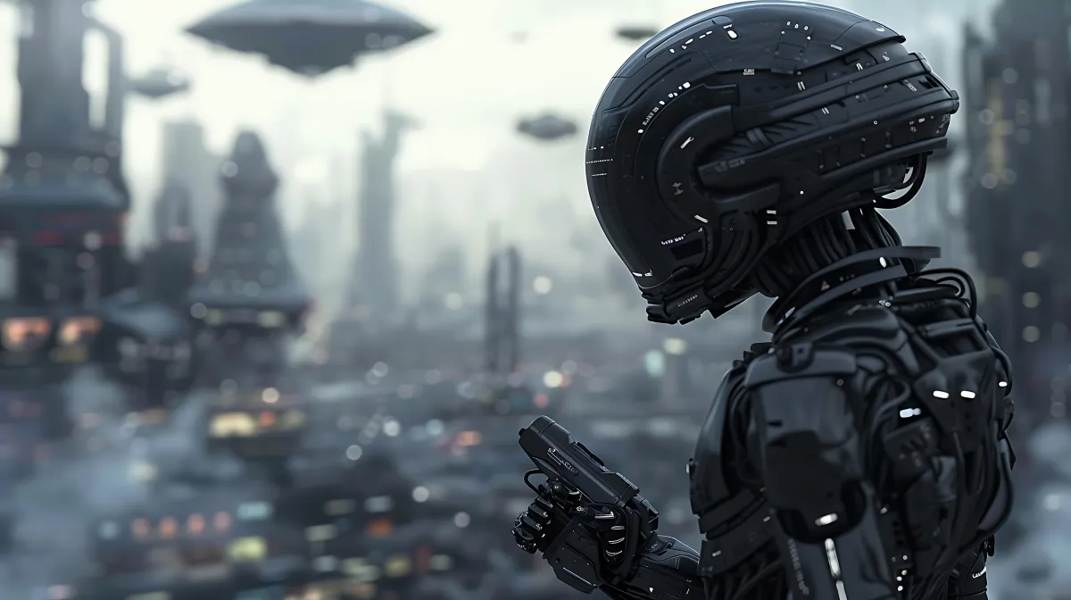Cyborg A � Sci Fi wallpaper by Dennis R. Ling