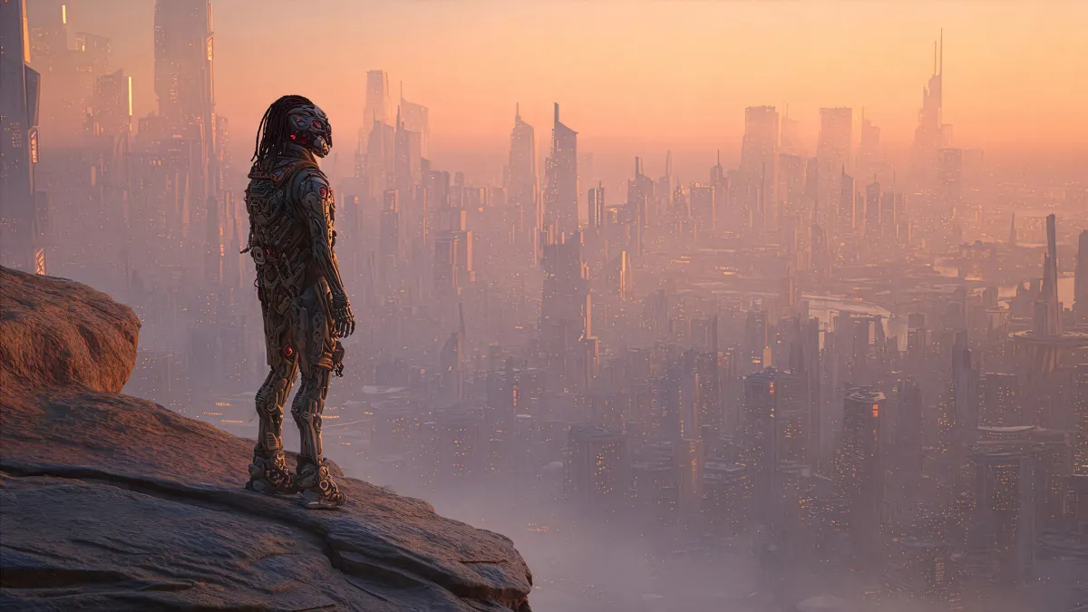 Cyborg3 � Sci Fi wallpaper by Dennis R. Ling