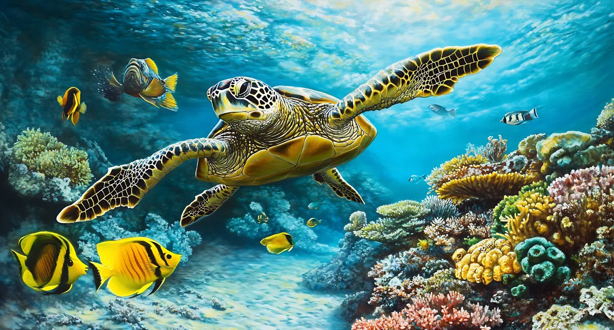 Underwater3 � Seascape wallpaper by Dennis R. Ling