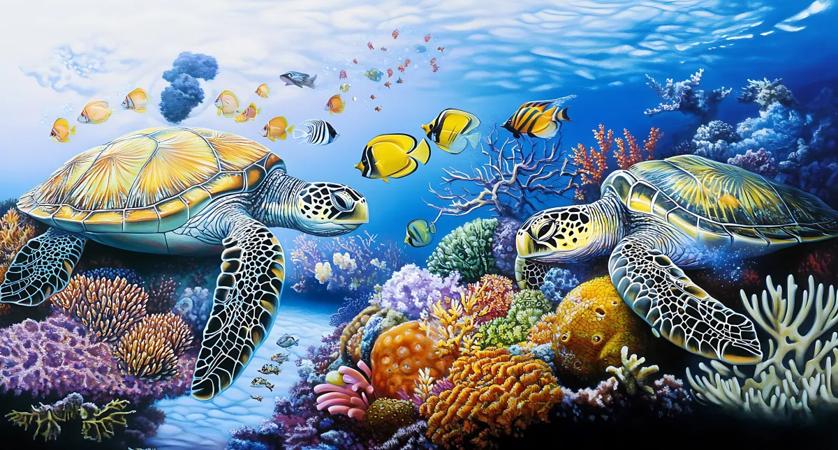Underwater6 � Seascape wallpaper by Dennis R. Ling
