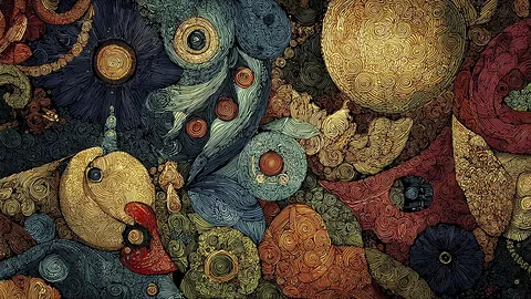 Abstract -  — high-resolution digital wallpaper by Dennis R. Ling