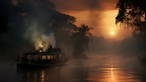 Amazon � digital wallpaper by Dennis R. Ling