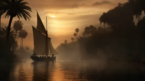 Nile � digital wallpaper by Dennis R. Ling