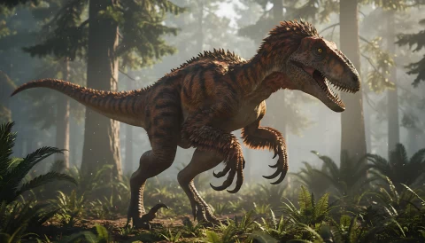 Deinonychus � digital wallpaper by Dennis R. Ling