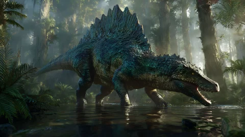 Spinosaurus � digital wallpaper by Dennis R. Ling