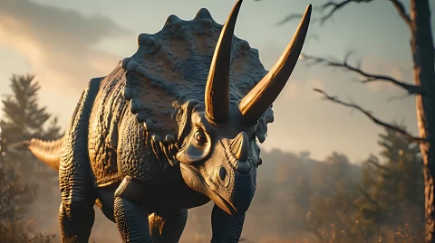 Triceratops � digital wallpaper by Dennis R. Ling