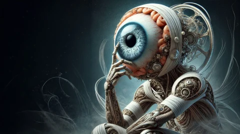 Bio Man � digital wallpaper by Dennis R. Ling