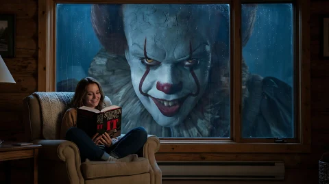 Doesn't Scare Me � digital wallpaper by Dennis R. Ling
