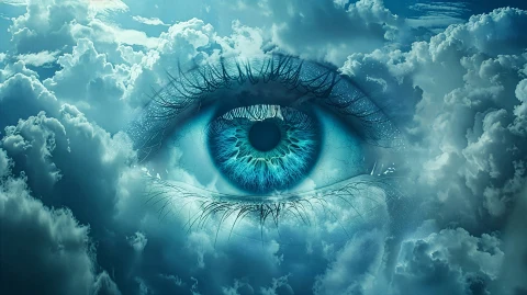Eye In Sky � digital wallpaper by Dennis R. Ling