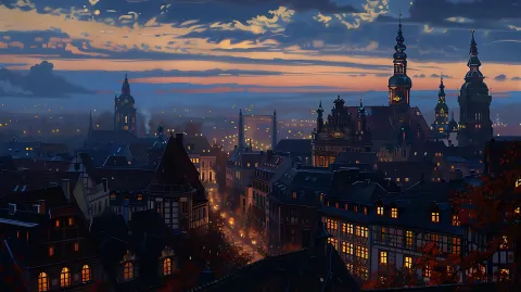 Darmstadt � digital wallpaper by Dennis R. Ling