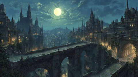 Metropolis � digital wallpaper by Dennis R. Ling
