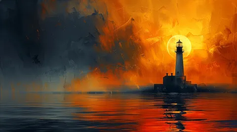 Big Sun � digital wallpaper by Dennis R. Ling