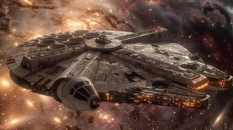 Falcon – digital wallpaper by Dennis R. Ling
