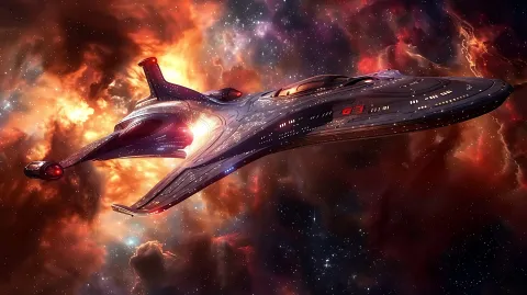 Klingon2 – digital wallpaper by Dennis R. Ling