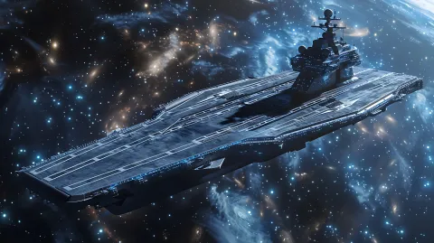 Uss Ford – digital wallpaper by Dennis R. Ling