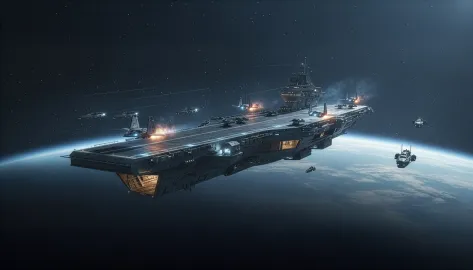Uss Ling – digital wallpaper by Dennis R. Ling