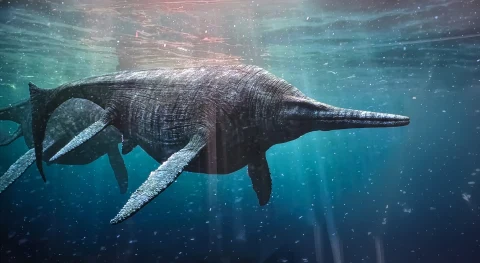 Saurus 1 � digital wallpaper by Dennis R. Ling