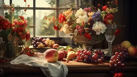 Still Life � digital wallpaper by Dennis R. Ling