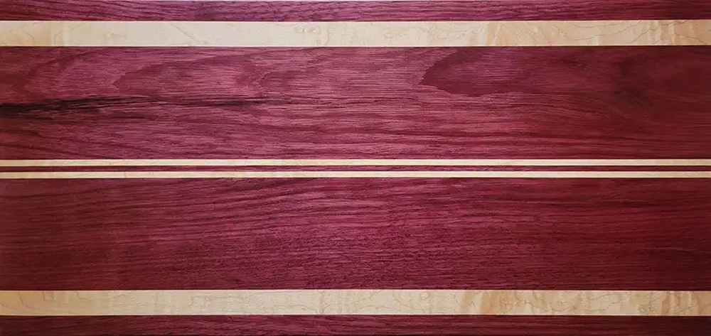 Cutting Board – Maple, Padauk and Walnut by Dennis R. Ling